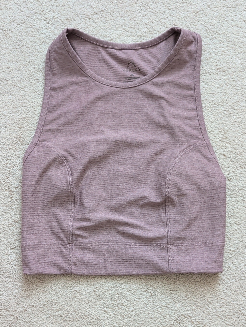 Varley Agnes Long Line Crop Sports Bra Size M